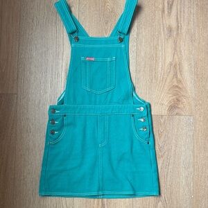 Teal womens Overalls